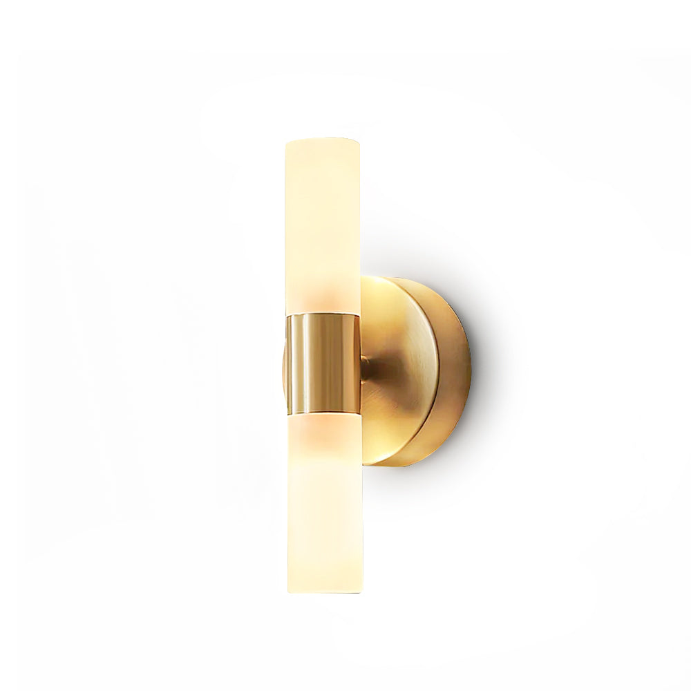 Lario – Elegante Applique in Ottone con Illuminazione LED a Risparmio Energetico