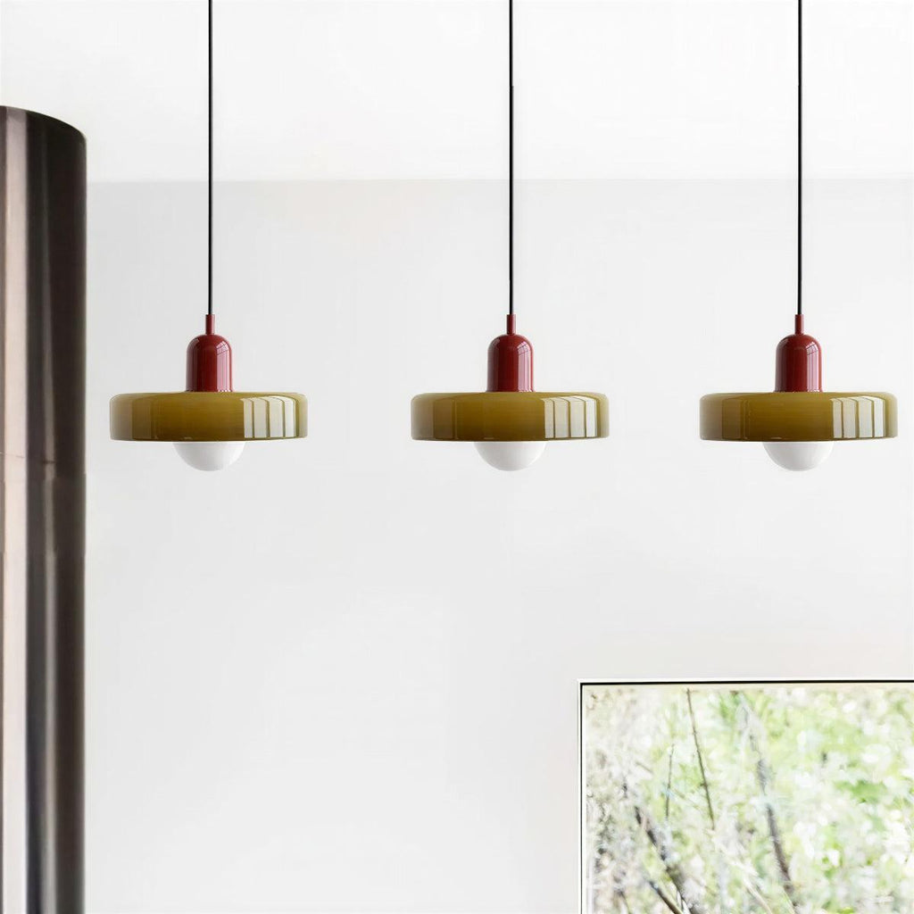 Sospensione Lampada Design Bauhaus per Sala da Pranzo e Isola Cucina