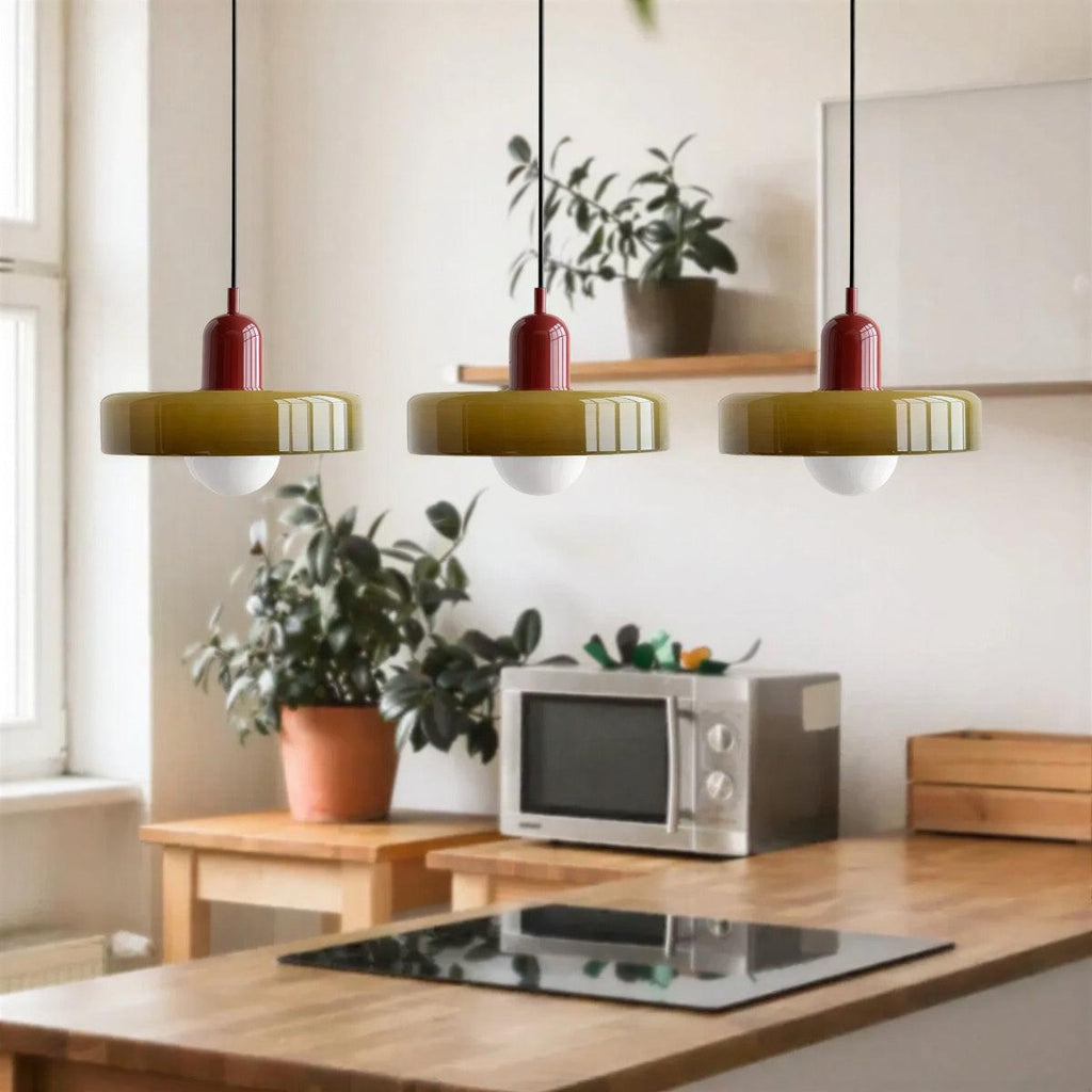 Sospensione Lampada Design Bauhaus per Sala da Pranzo e Isola Cucina