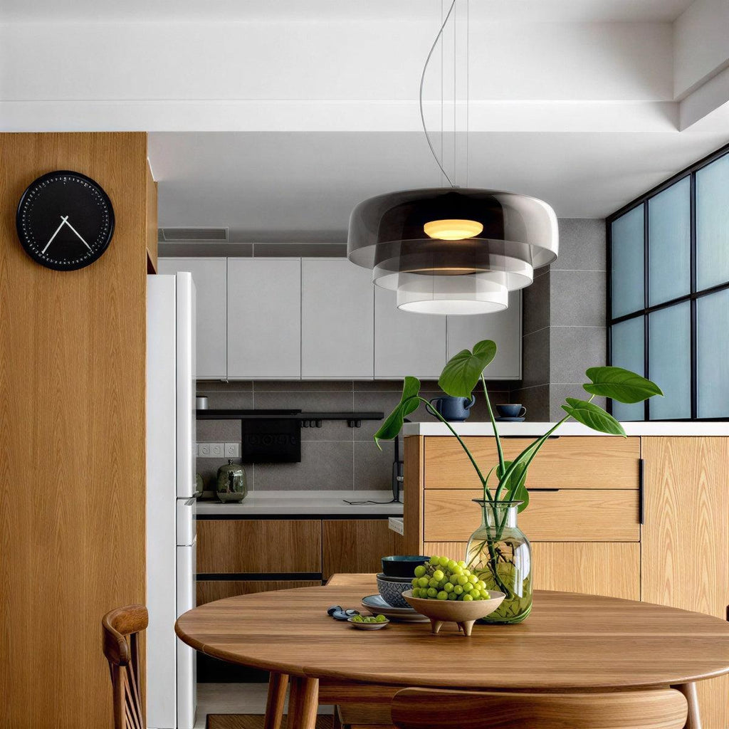 Lampadario in Vetro Bauhaus