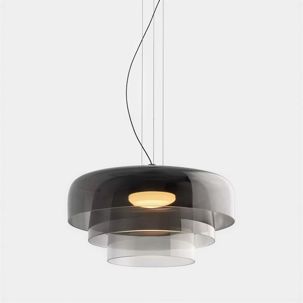 Lampadario in Vetro Bauhaus