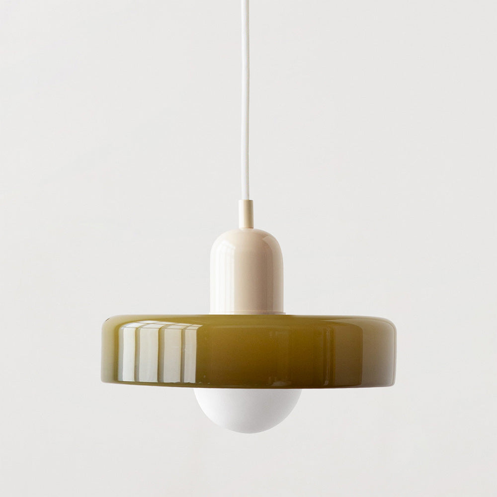 Lampada a sospensione in vetro design Bauhaus – Artistica, Moderna e Senza Tempo
