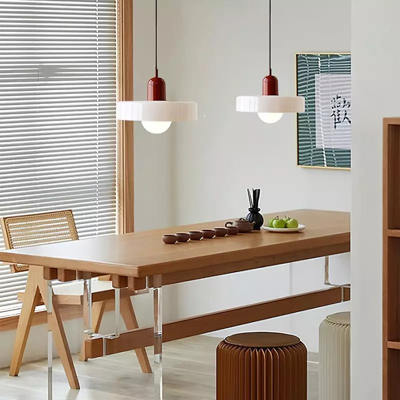 Lampada a sospensione in vetro design Bauhaus – Artistica, Moderna e Senza Tempo