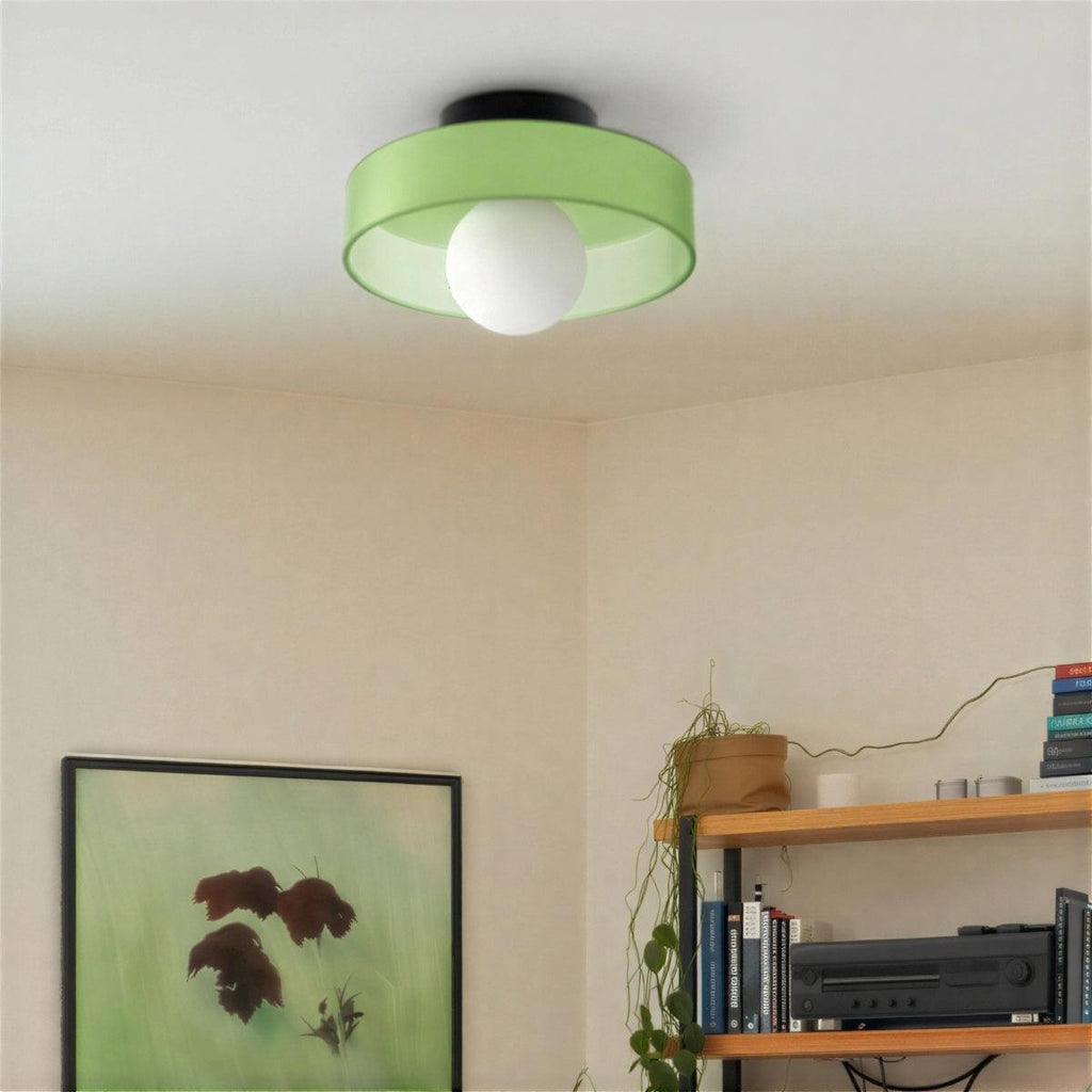 Lampada da soffitto rotonda Bauhaus con stile decorativo