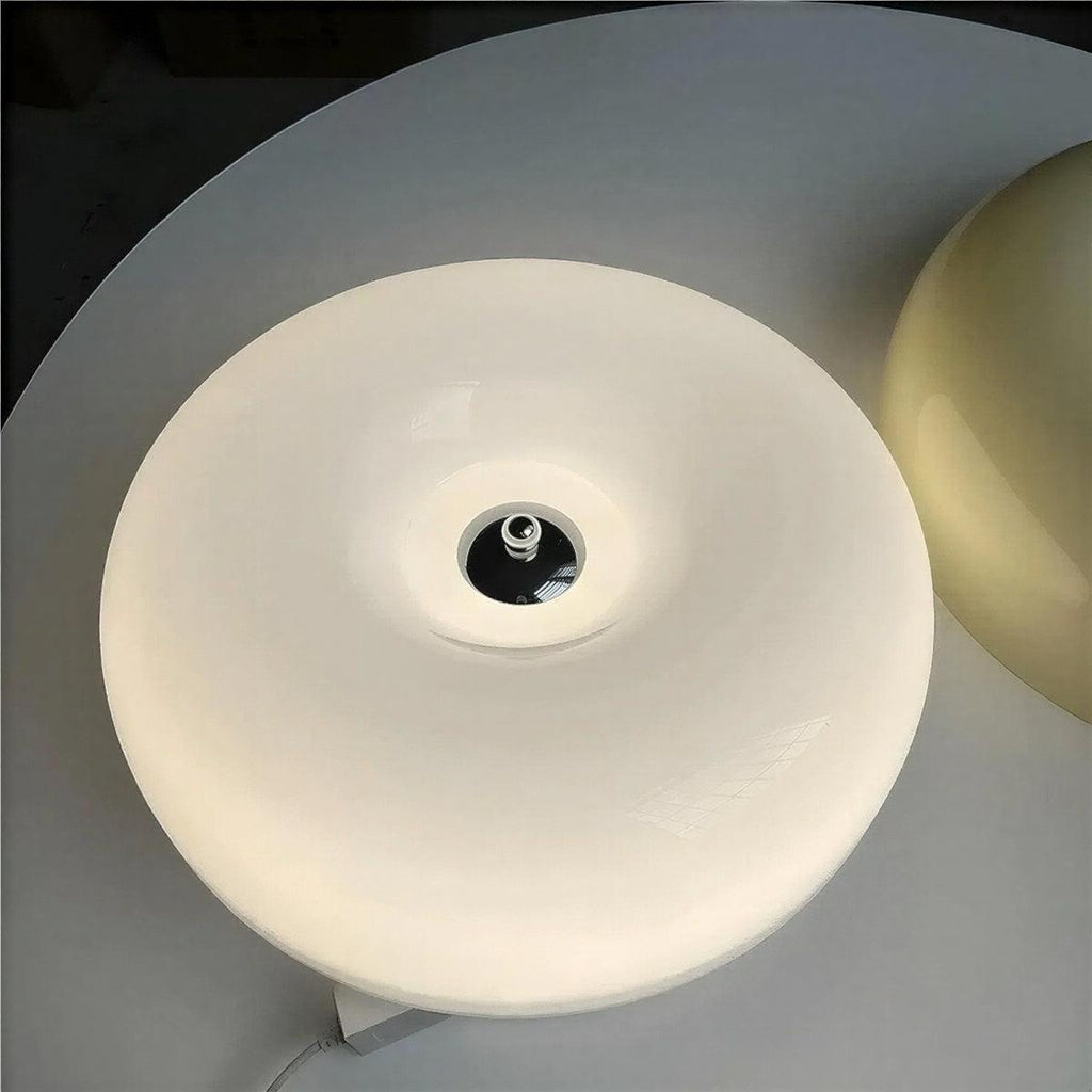 Lampada da Parete e Tavolo Bauhaus con Design a Ciambella