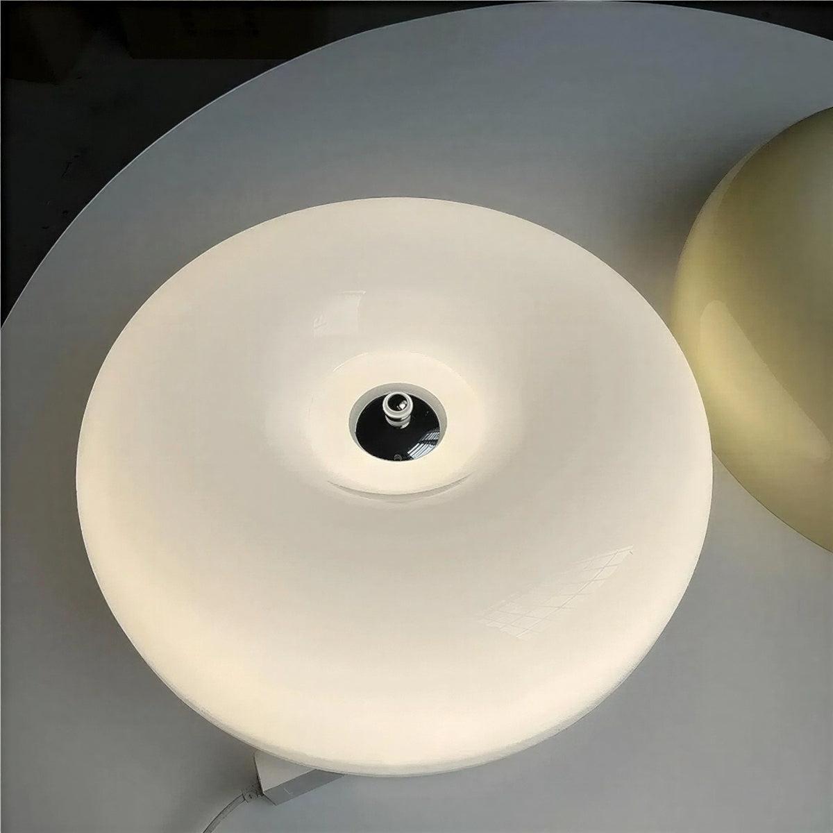 Lampada da Parete e Tavolo Bauhaus con Design a Ciambella