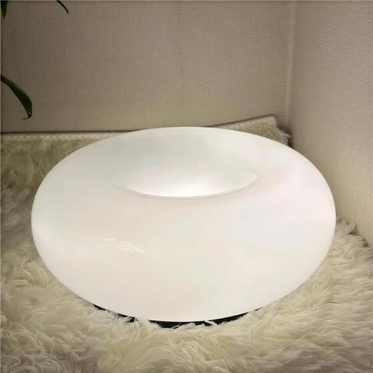 Lampada da Parete e Tavolo Bauhaus con Design a Ciambella