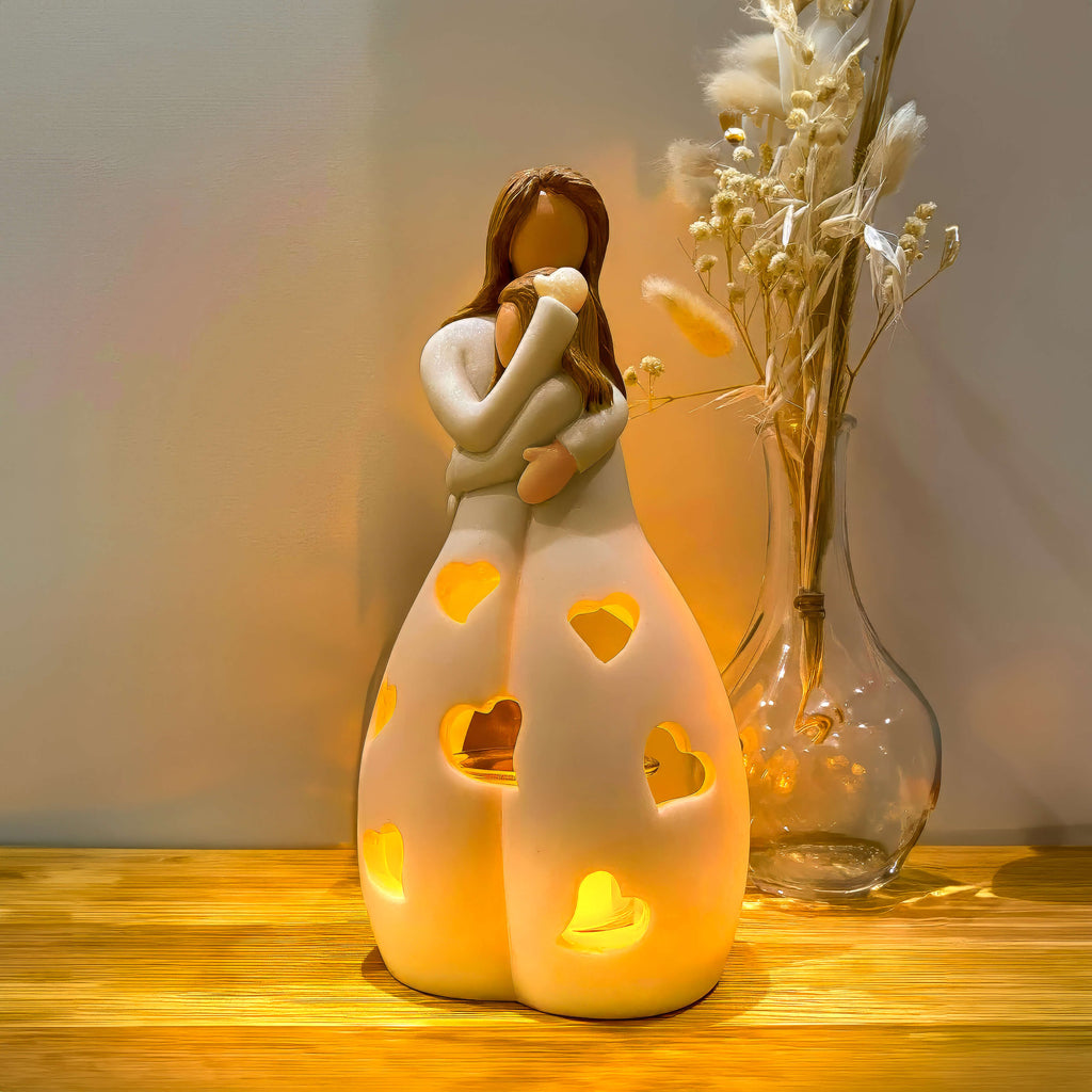 Amora – Figura decorativa in resina per un'atmosfera romantica e senza tempo
