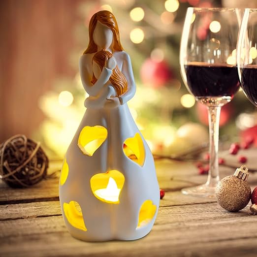 Amora – Figura decorativa in resina per un'atmosfera romantica e senza tempo