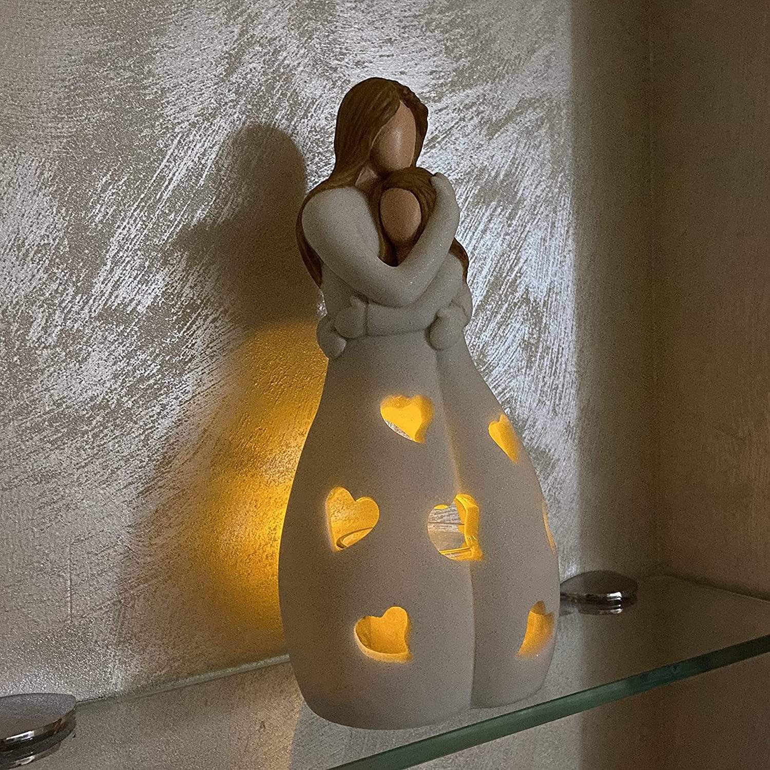 Amora – Figura decorativa in resina per un'atmosfera romantica e senza tempo