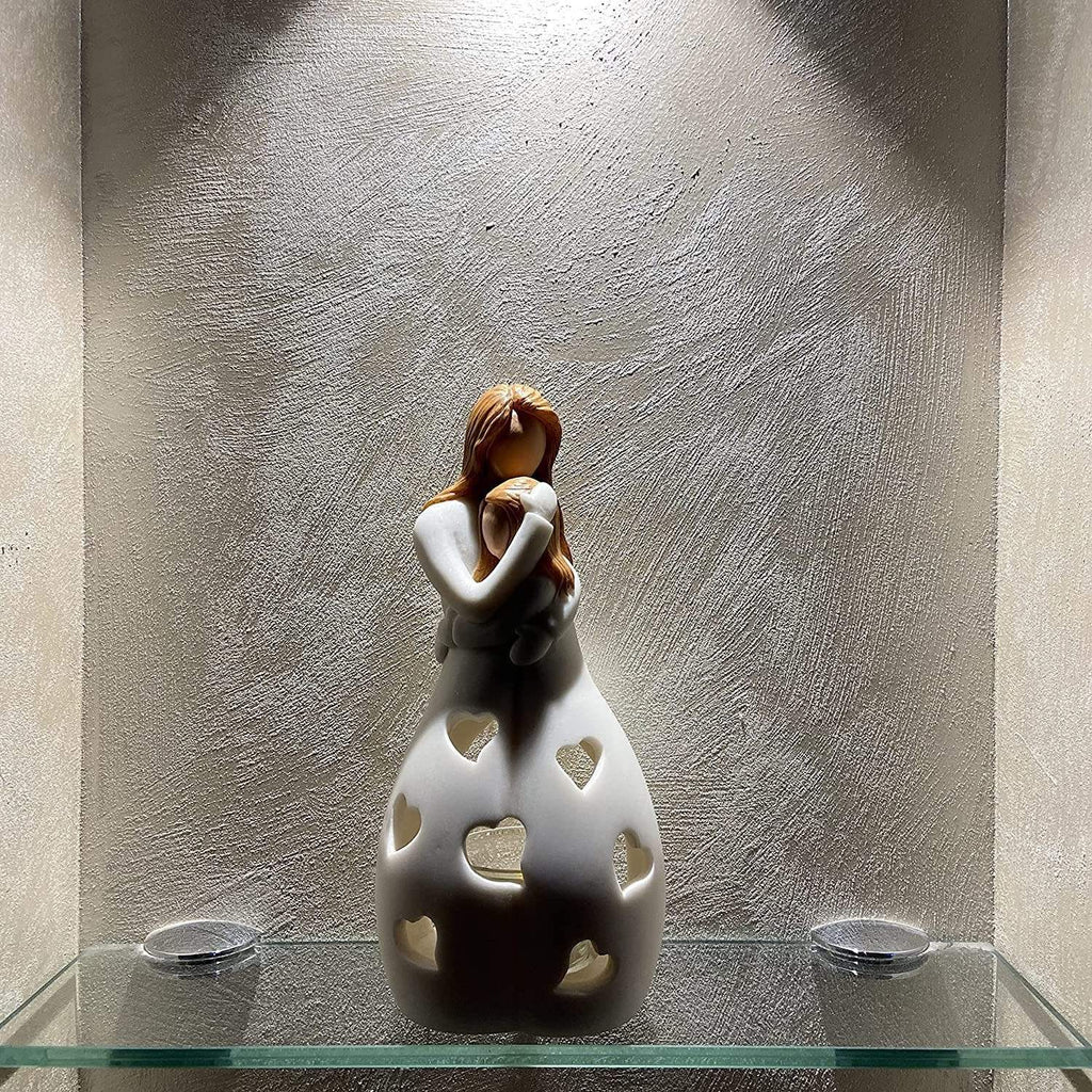 Amora – Figura decorativa in resina per un'atmosfera romantica e senza tempo