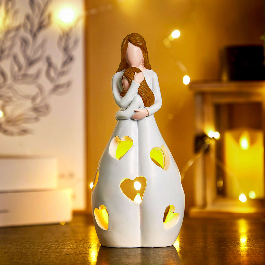 Amora – Figura decorativa in resina per un'atmosfera romantica e senza tempo