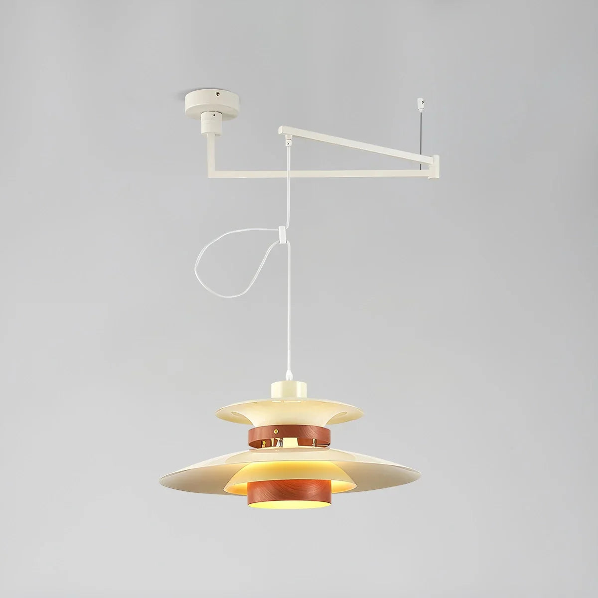 Ariyanae | Lampada a Sospensione UFO Moderna con LED Dimmerabile per Isola Cucina e Sala da Pranzo