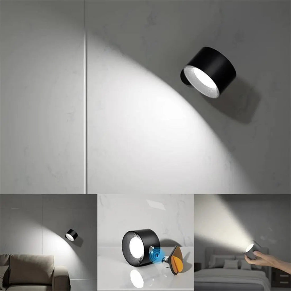 Lampada da Parete Ricaricabile Senza Fili 360°
