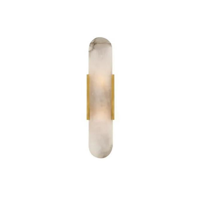 Lunessa | Applique in Marmo con Luce Ambientale Morbida per Interni Moderni