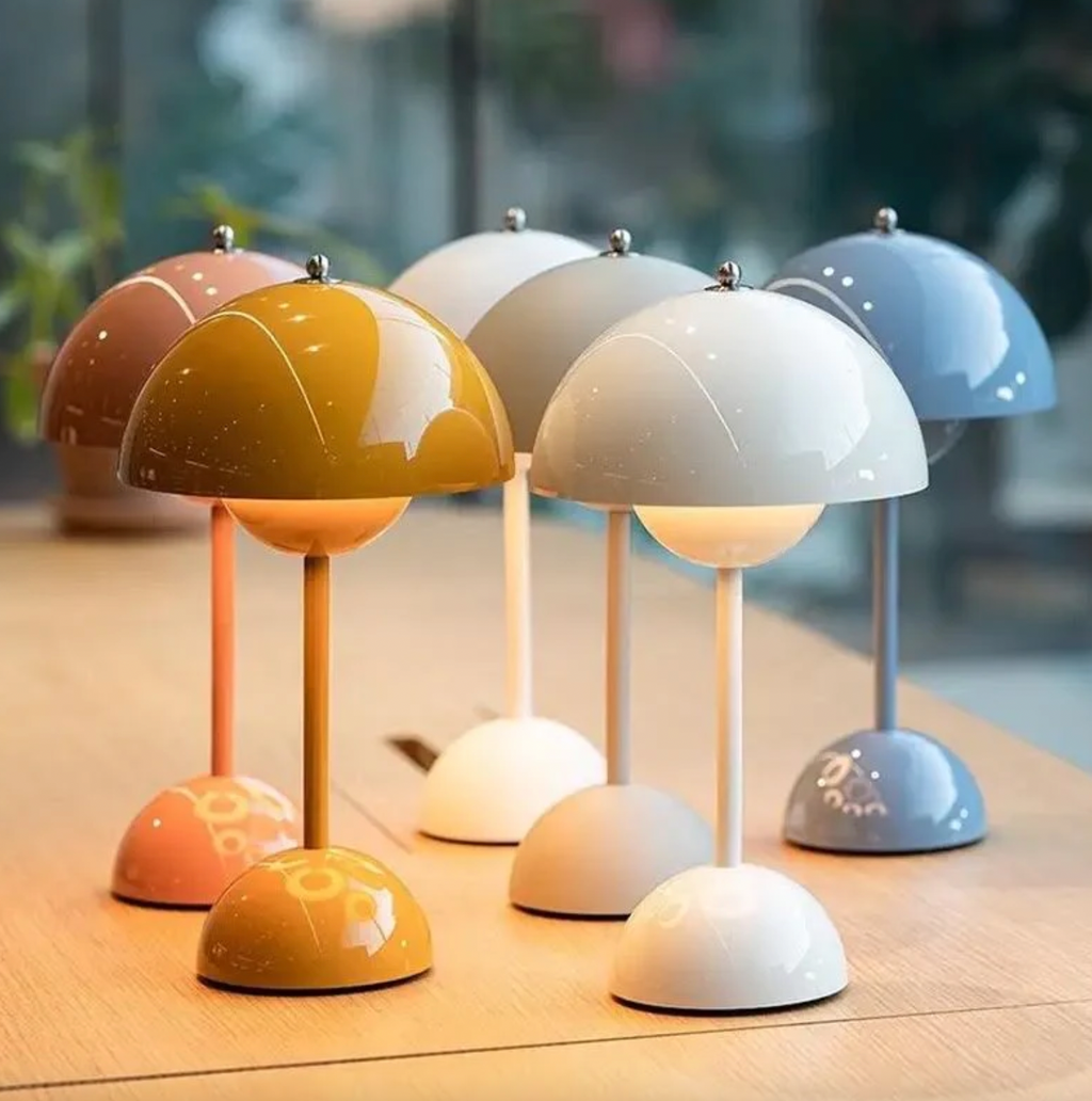 FUNGHI - Lampada a induzione moderna dimmerabile