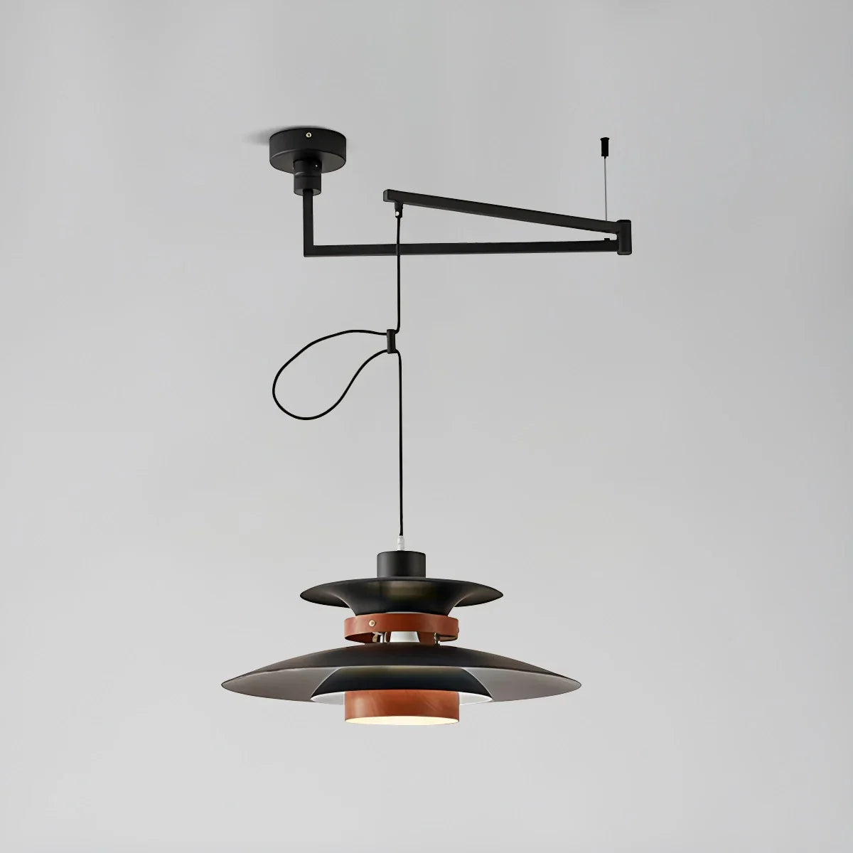 Ariyanae | Lampada a Sospensione UFO Moderna con LED Dimmerabile per Isola Cucina e Sala da Pranzo