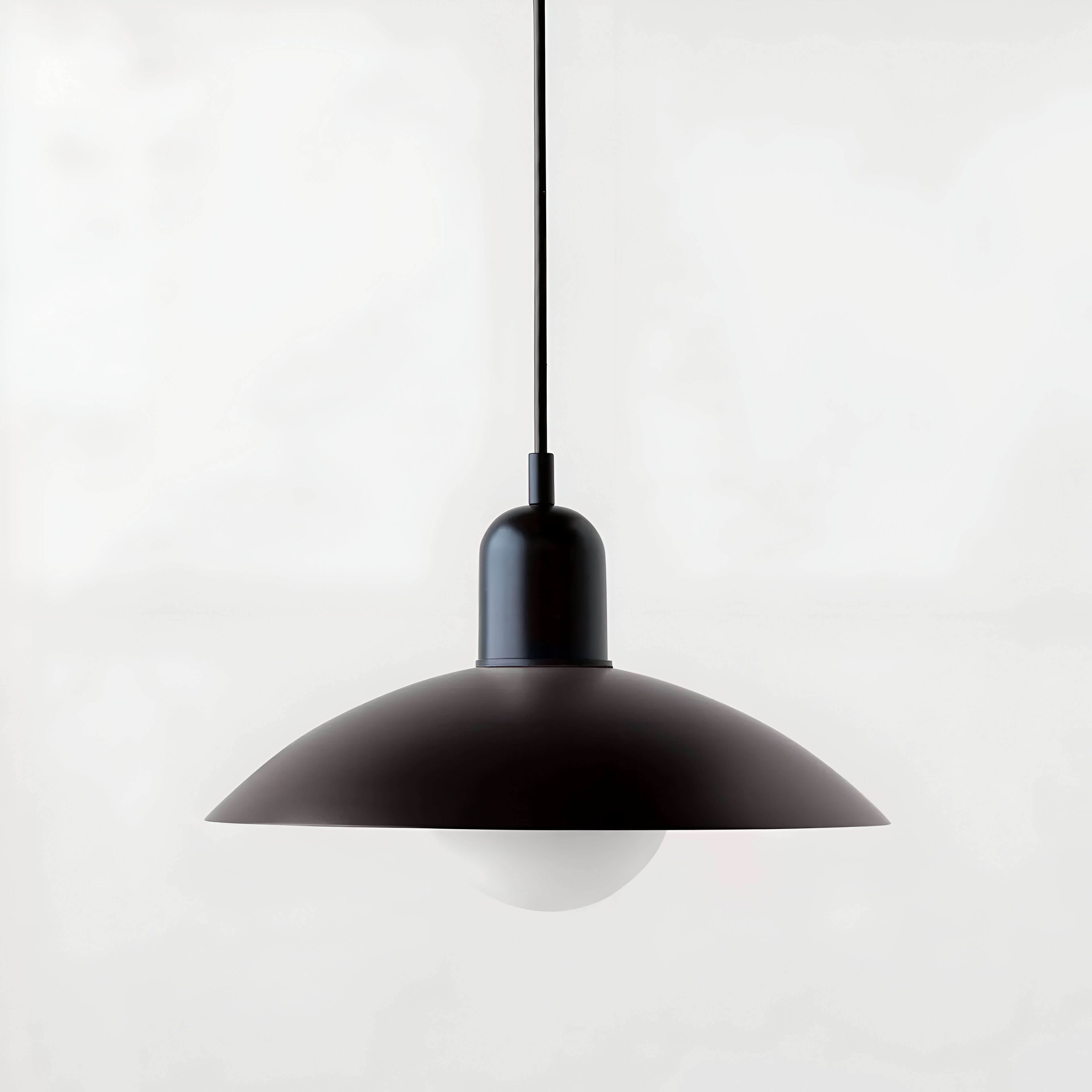 Lampada a Sospensione Modern Macaron Bauhaus – Ombra in Ferro