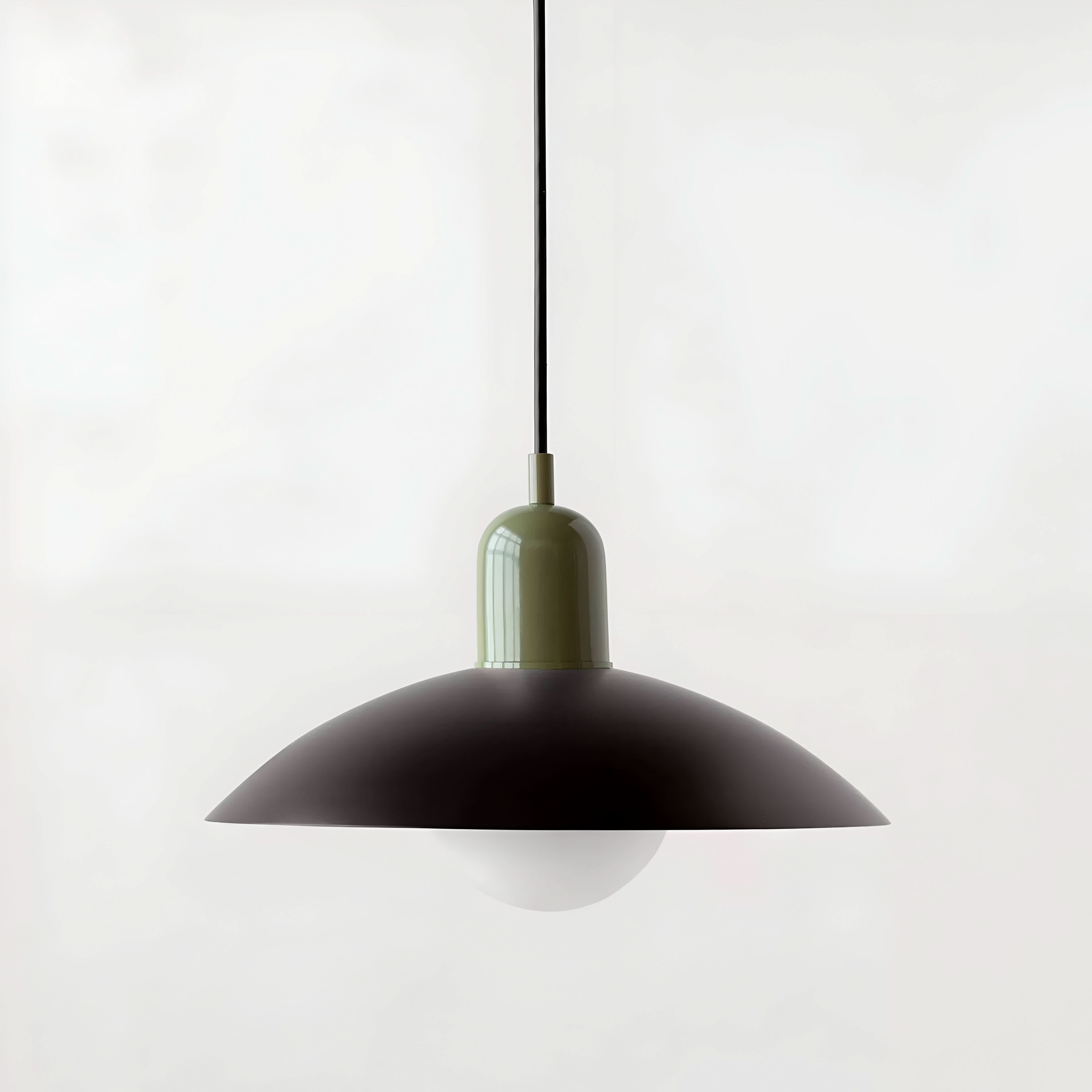 Lampada a Sospensione Modern Macaron Bauhaus – Ombra in Ferro