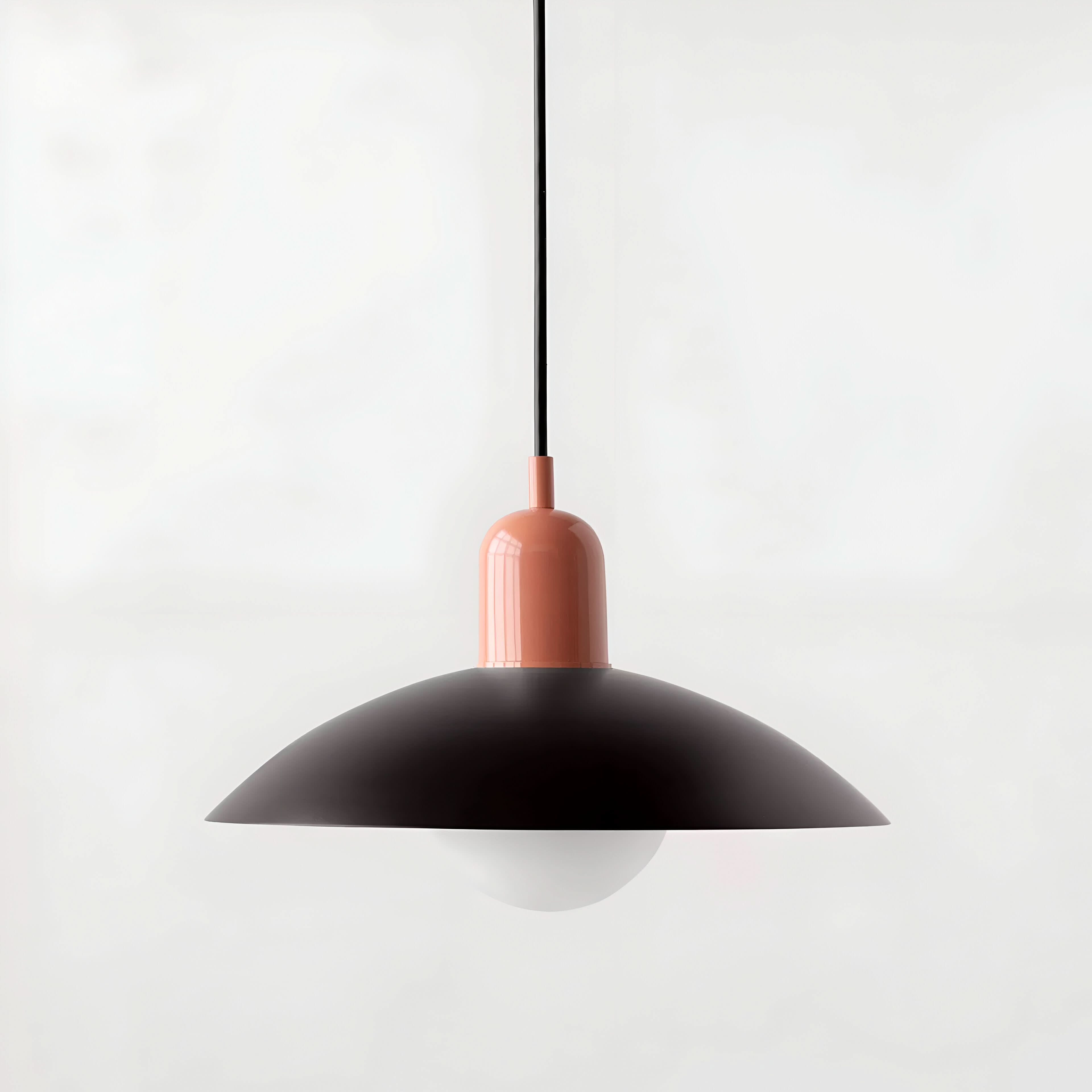 Lampada a Sospensione Modern Macaron Bauhaus – Ombra in Ferro