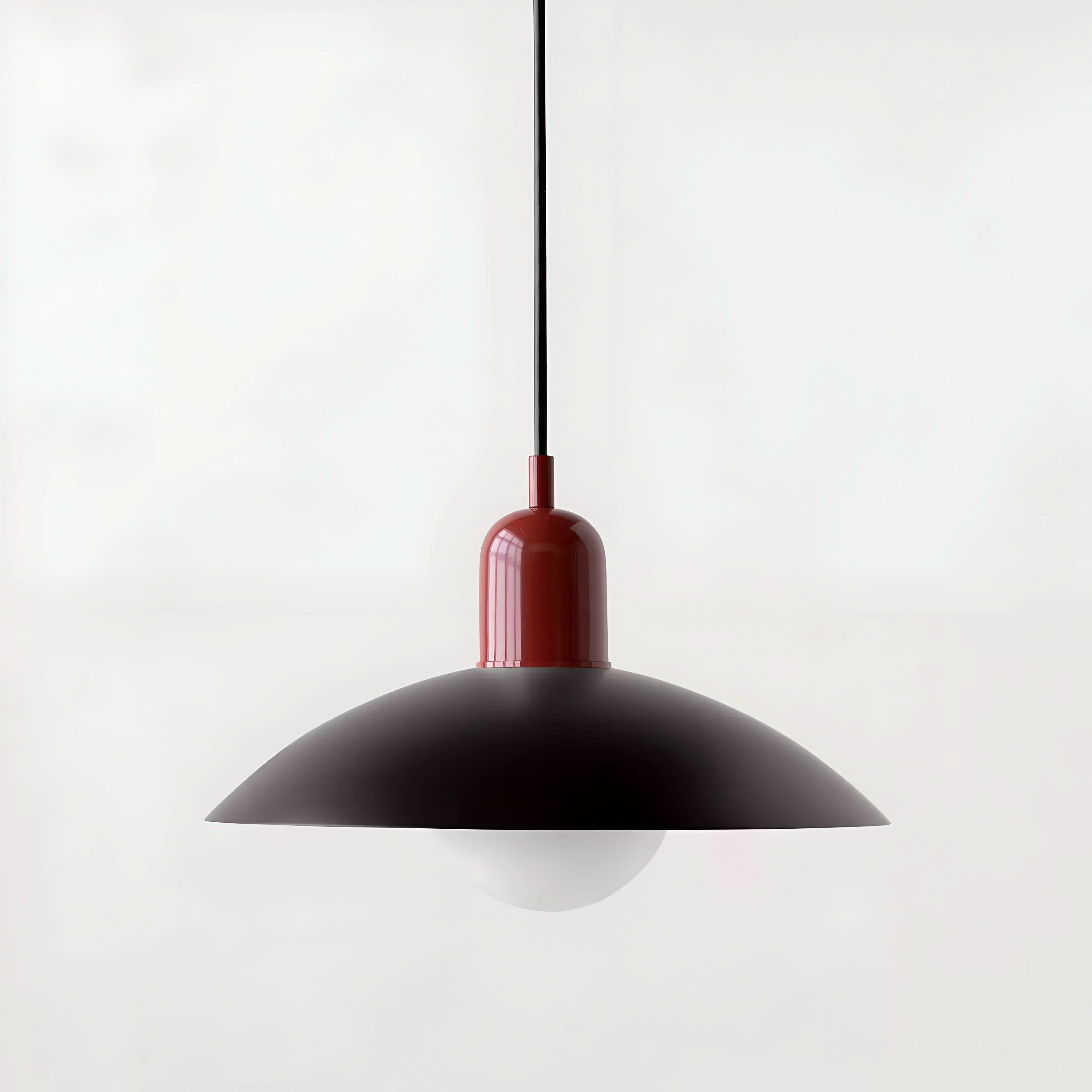 Lampada a Sospensione Modern Macaron Bauhaus – Ombra in Ferro