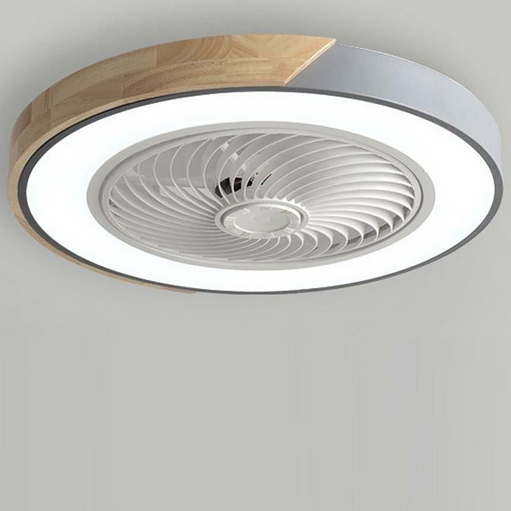 Laurentia - Lampada da soffitto LED moderna con ventilatore
