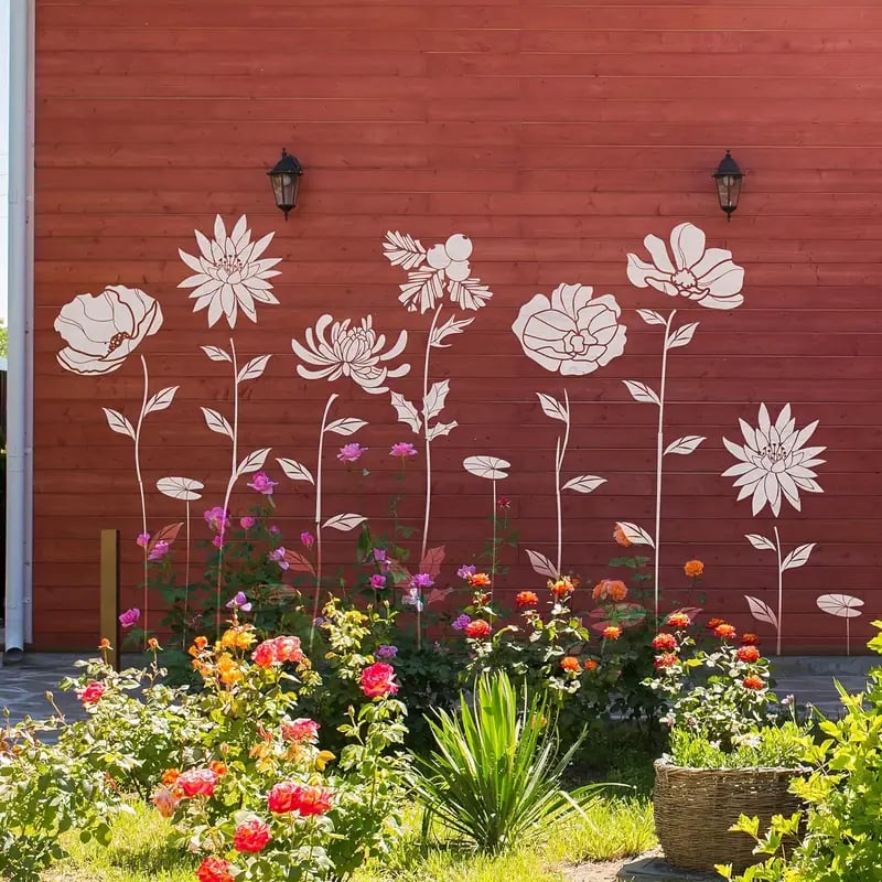 Set di stencil fiori in fiore | Riutilizzabile | Versatile | Petalcraft