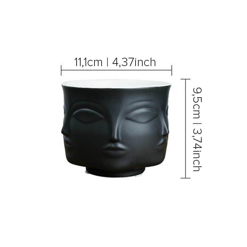 Vaso Testa di Buddha