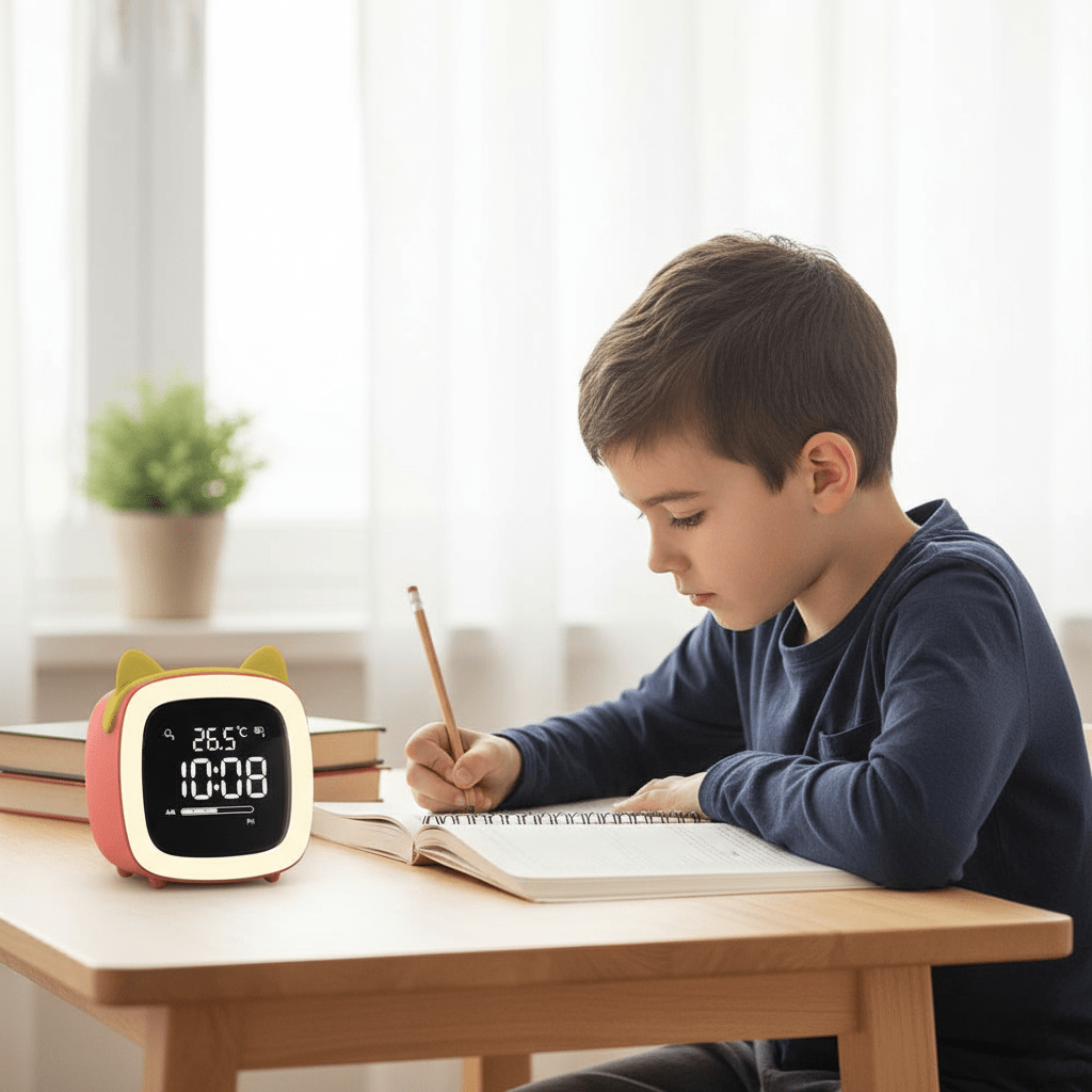 HÄSCHENLICHT LED – Sveglia per bambini e luce notturna delicata