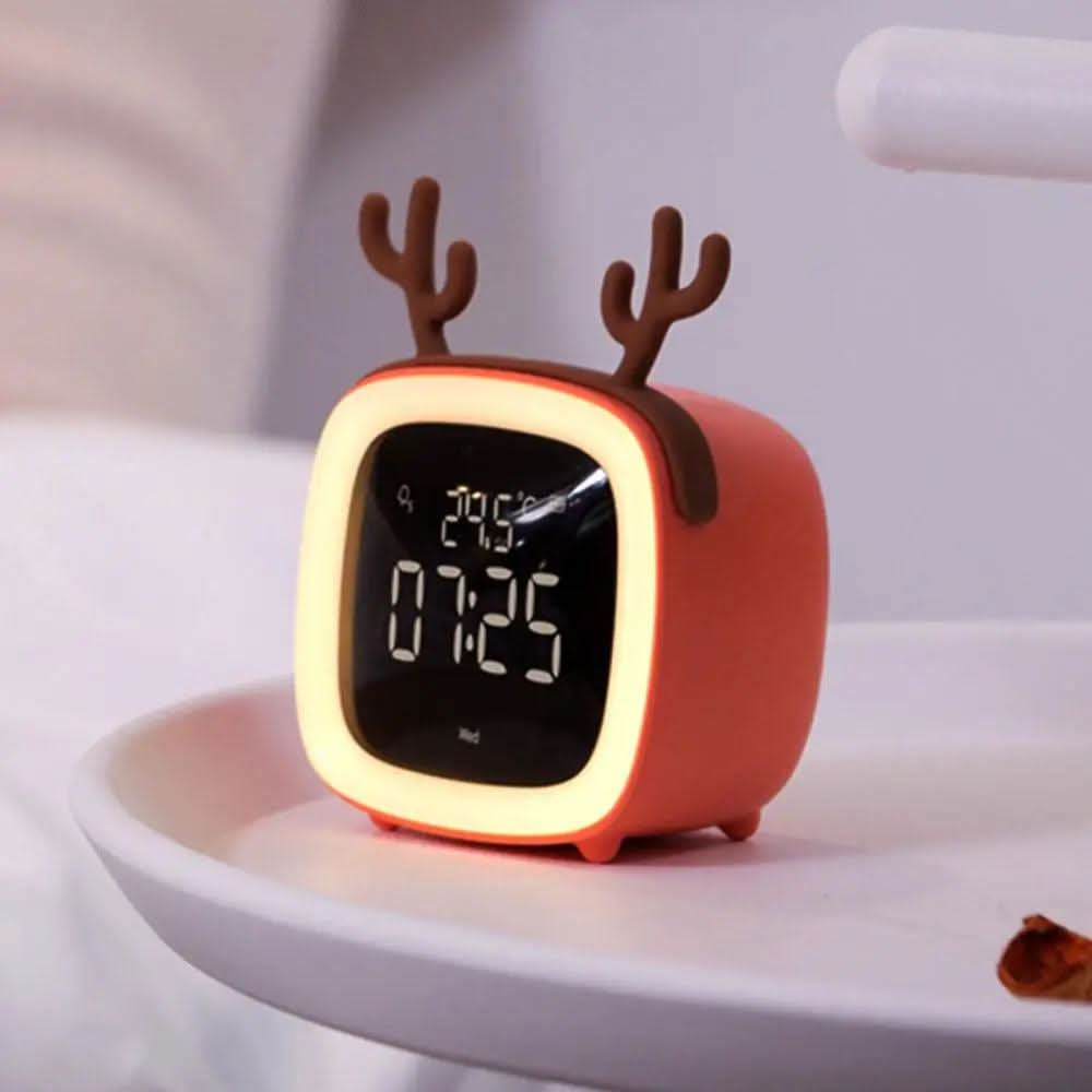 HÄSCHENLICHT LED – Sveglia per bambini e luce notturna delicata
