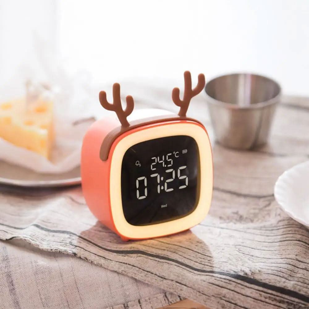 HÄSCHENLICHT LED – Sveglia per bambini e luce notturna delicata