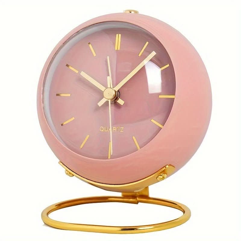 Orologio Sveglia Retro Analogico con Meccanismo Silenzioso