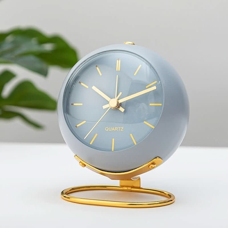 Orologio Sveglia Retro Analogico con Meccanismo Silenzioso