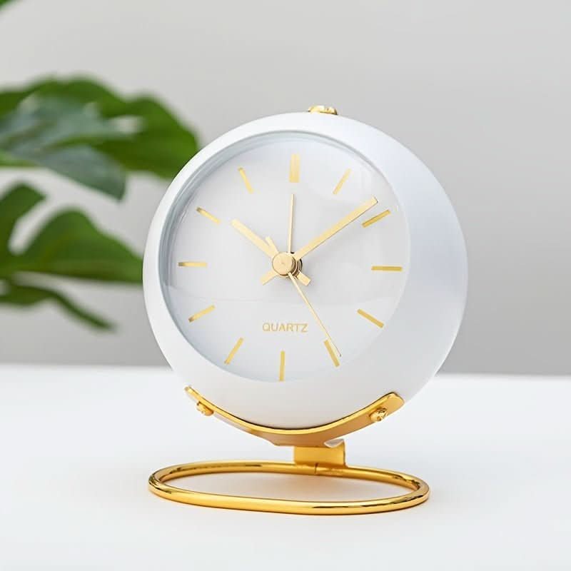 Orologio Sveglia Retro Analogico con Meccanismo Silenzioso