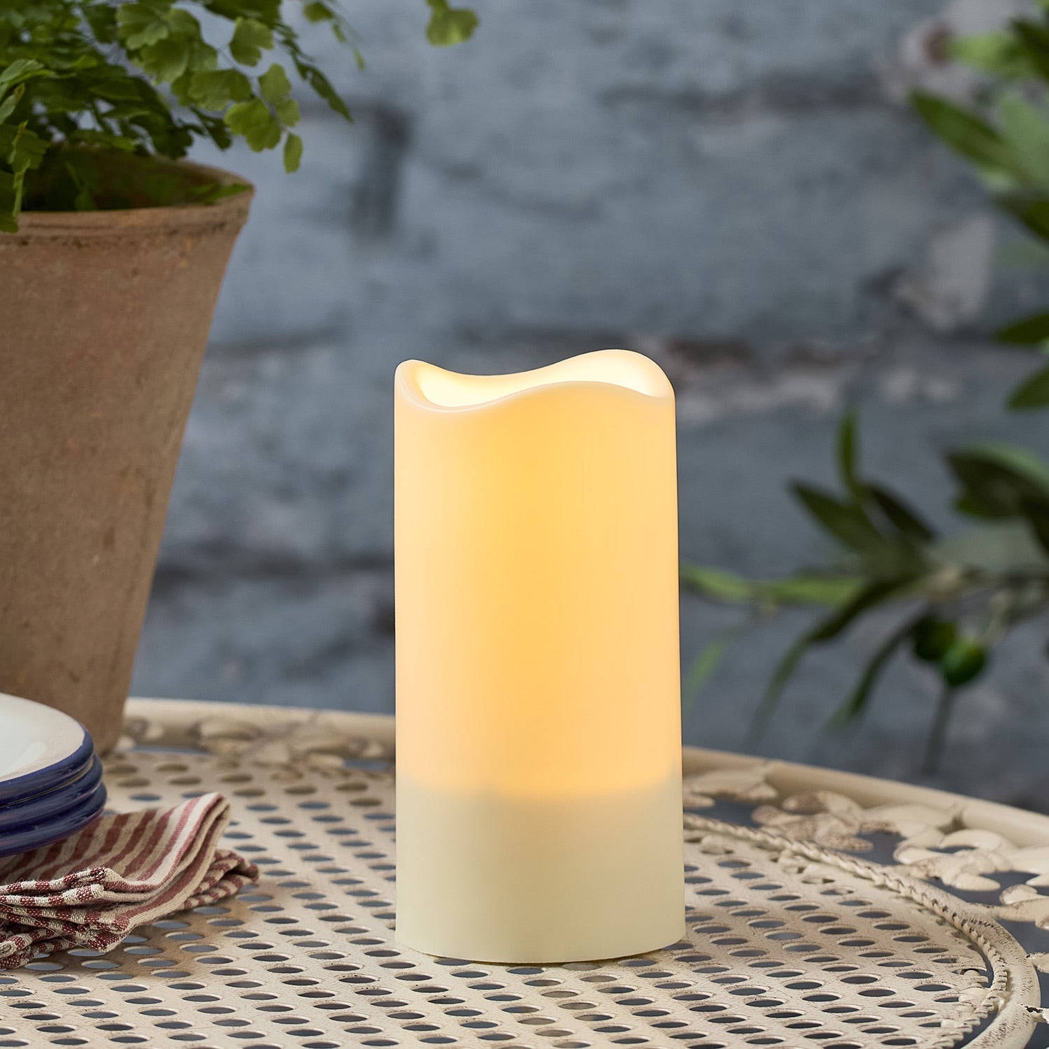 Set di 3 Candele Solari