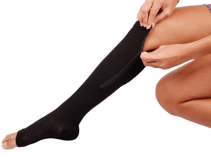 CIRCULARELIEF – Calze compressive con cerniera per supporto e sollievo
