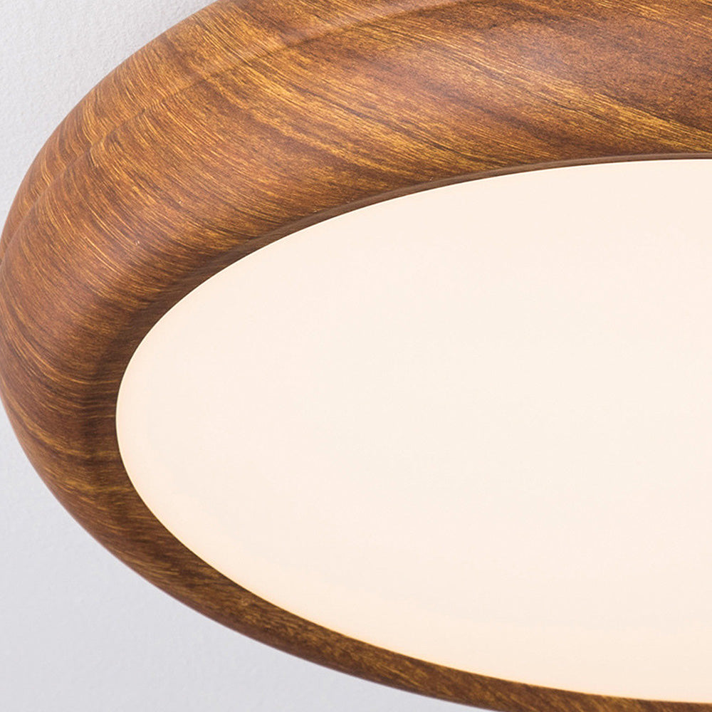 Evarael | Lampada a soffitto LED in legno moderno, minimalista, per camera da letto e sala da pranzo
