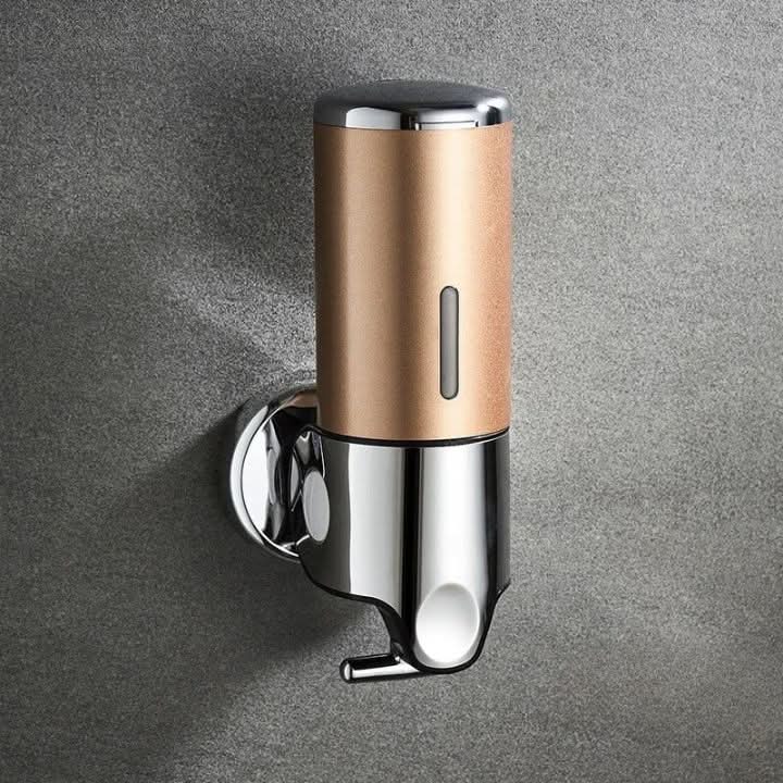 SOAPFORT – Dispenser di sapone di alta qualità da parete con design elegante in acciaio inossidabile