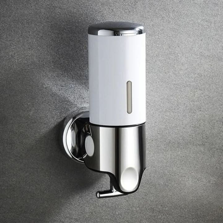 SOAPFORT – Dispenser di sapone di alta qualità da parete con design elegante in acciaio inossidabile