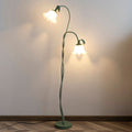Lampada da Terra Calla con Finitura Verde Opaca