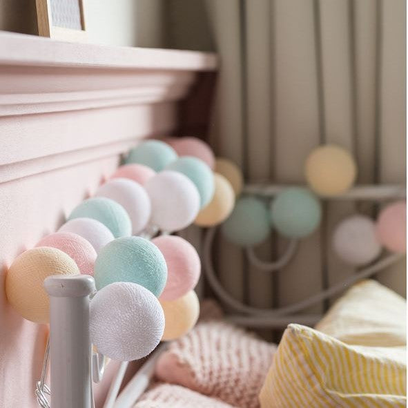 Ballton - Palline di cotone luminose | Diverse combinazioni di colori
