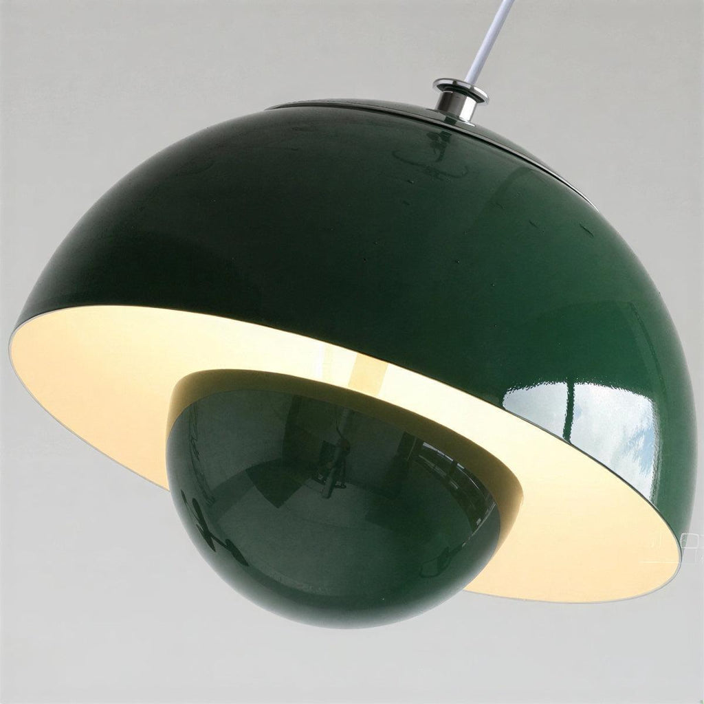 Lampadario a Sospensione con Design Ispirato ai Bottoni