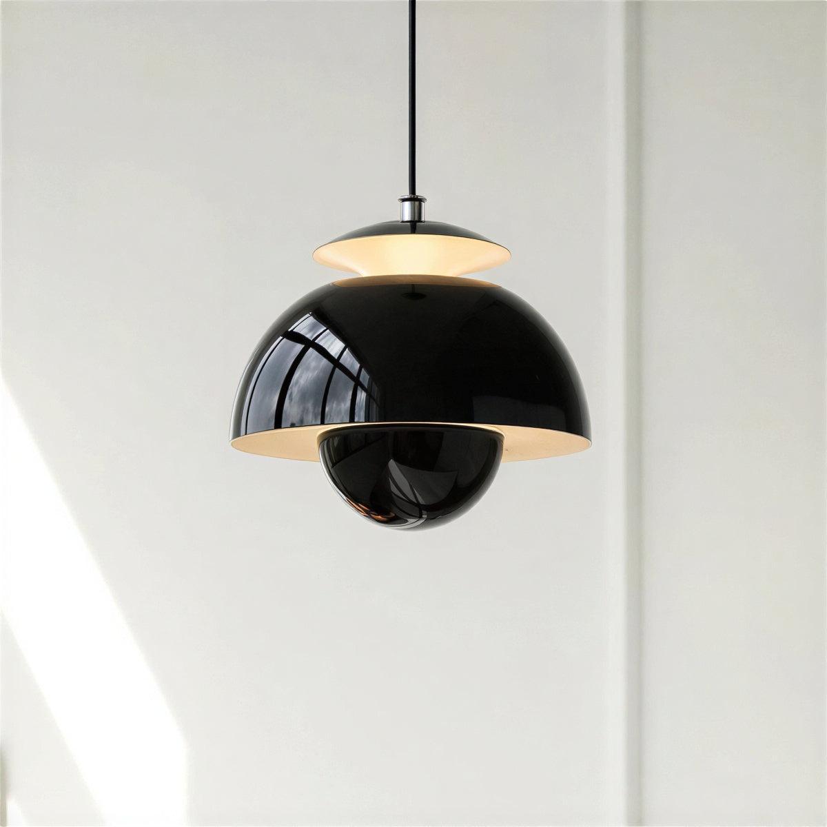 Lampadario a Sospensione con Design Ispirato ai Bottoni