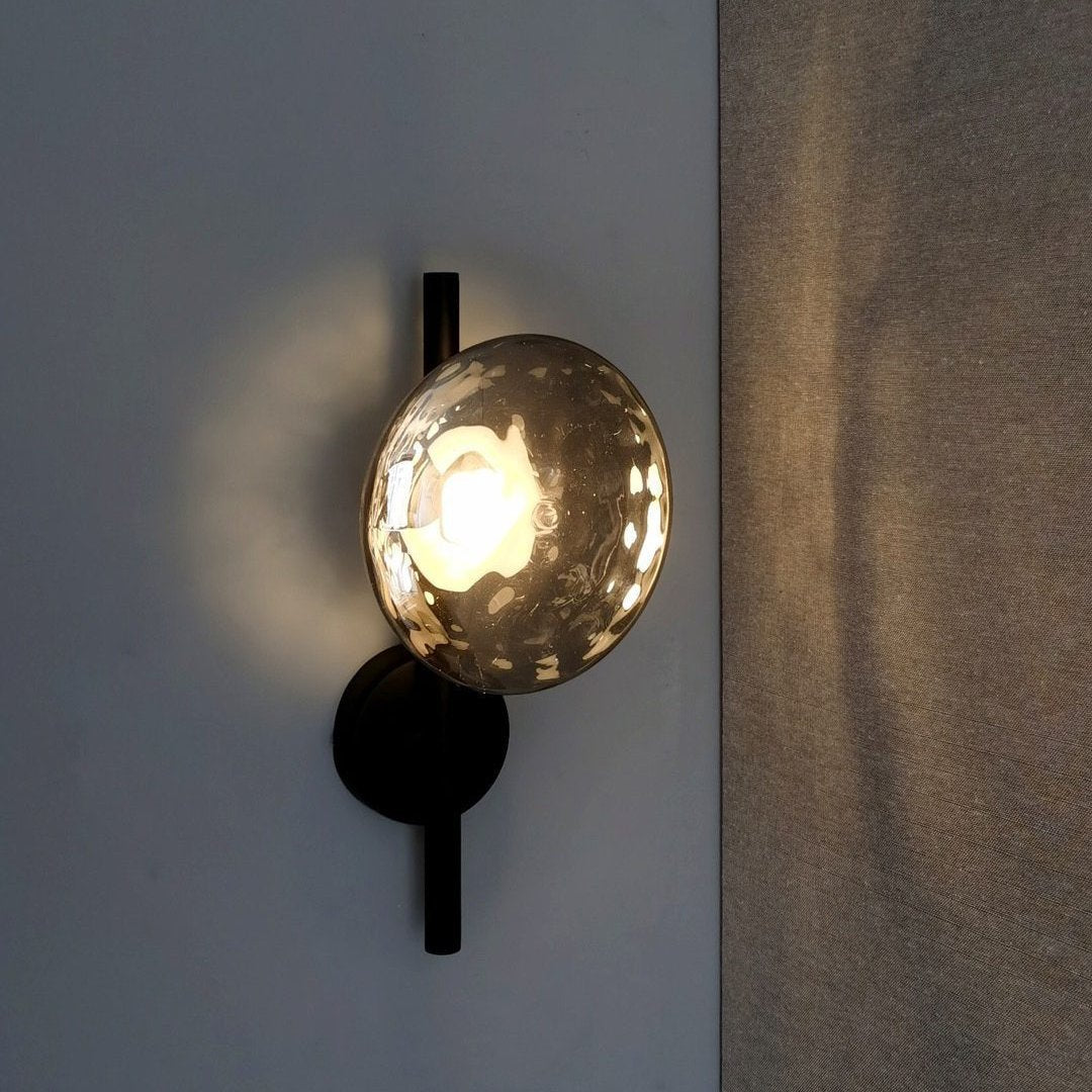 Noreva | Applique in Vetro Scultoreo con LED Integrato per Illuminazione Interni Moderni