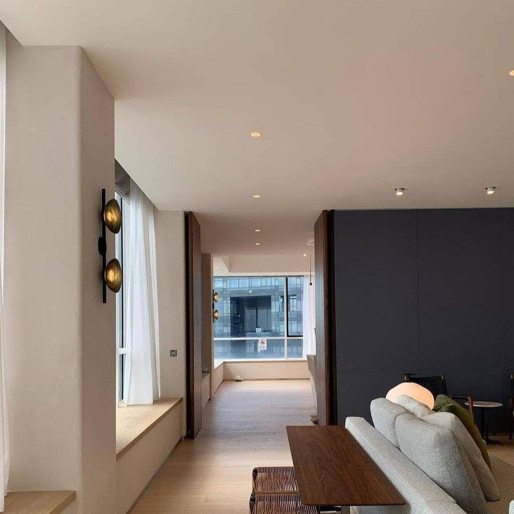 Noreva | Applique in Vetro Scultoreo con LED Integrato per Illuminazione Interni Moderni