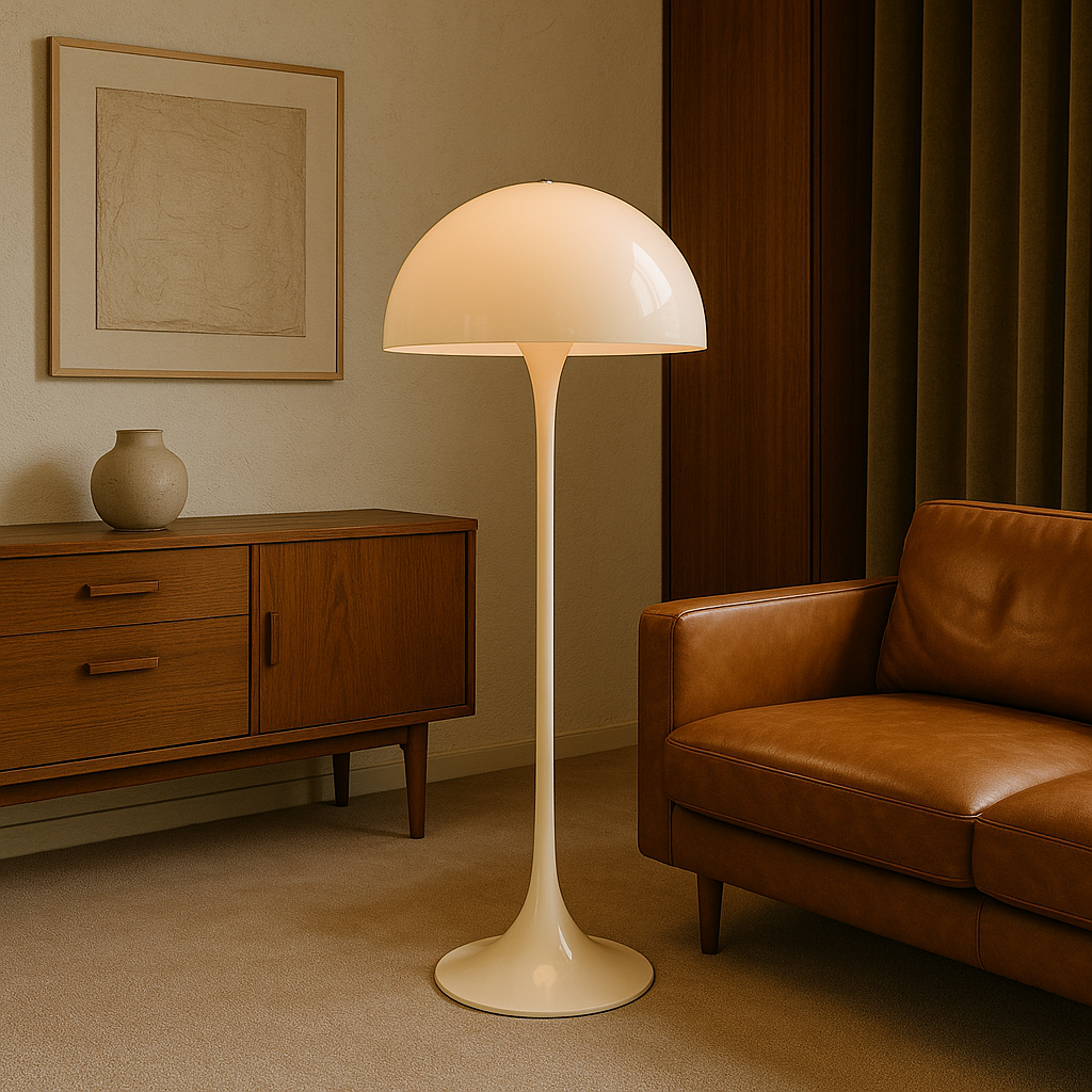 Toaddie | Lampada da Terra Ambientale a Fungo Sculpturale