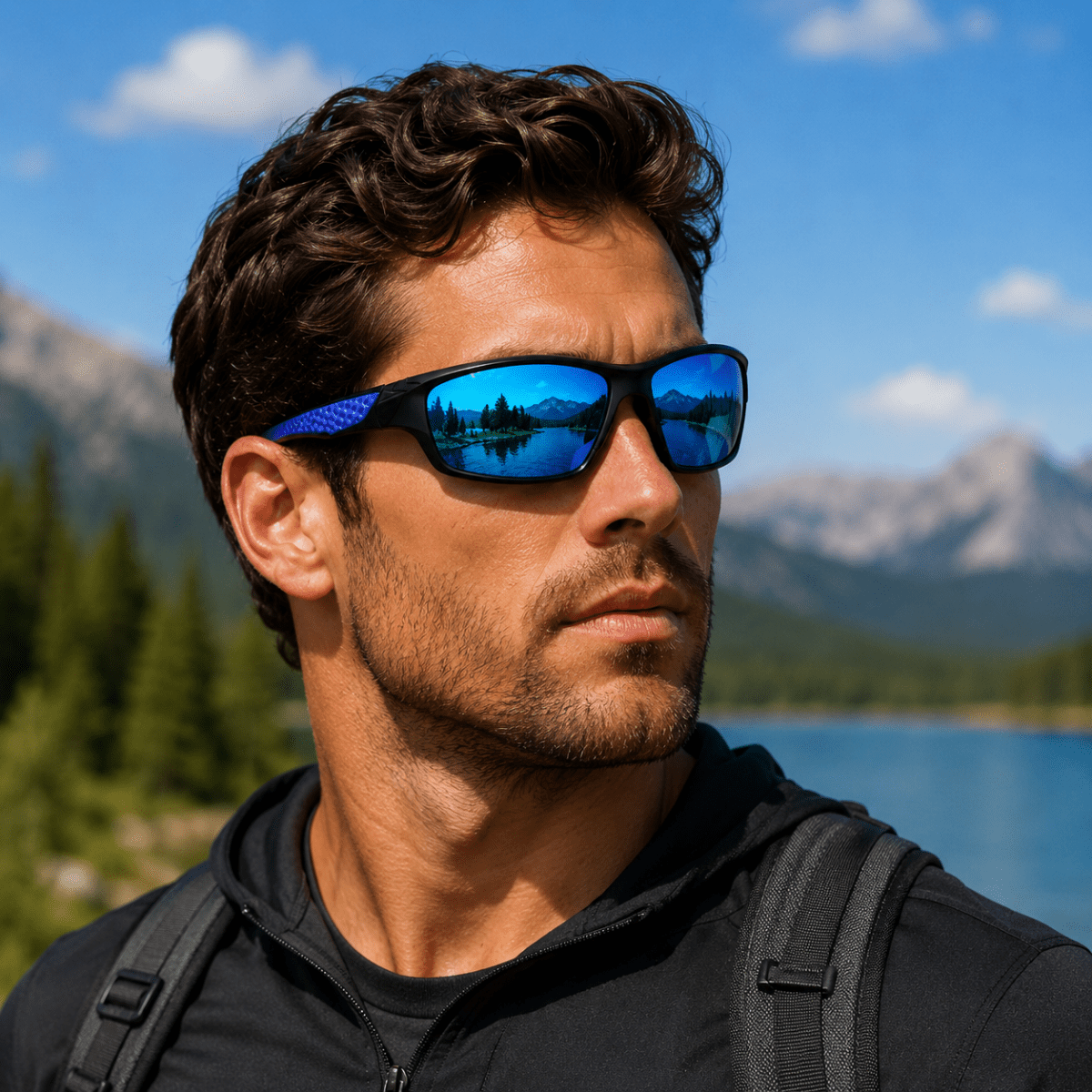 RAYMONT – Design di occhiali da sole rotondi polarizzati in stile vintage con protezione UV400