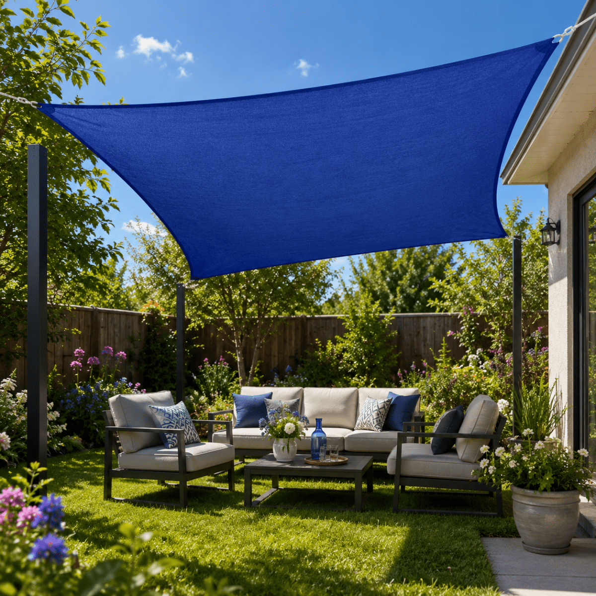 SUNSAIL – Tenda da sole impermeabile con protezione UV per terrazza e balcone
