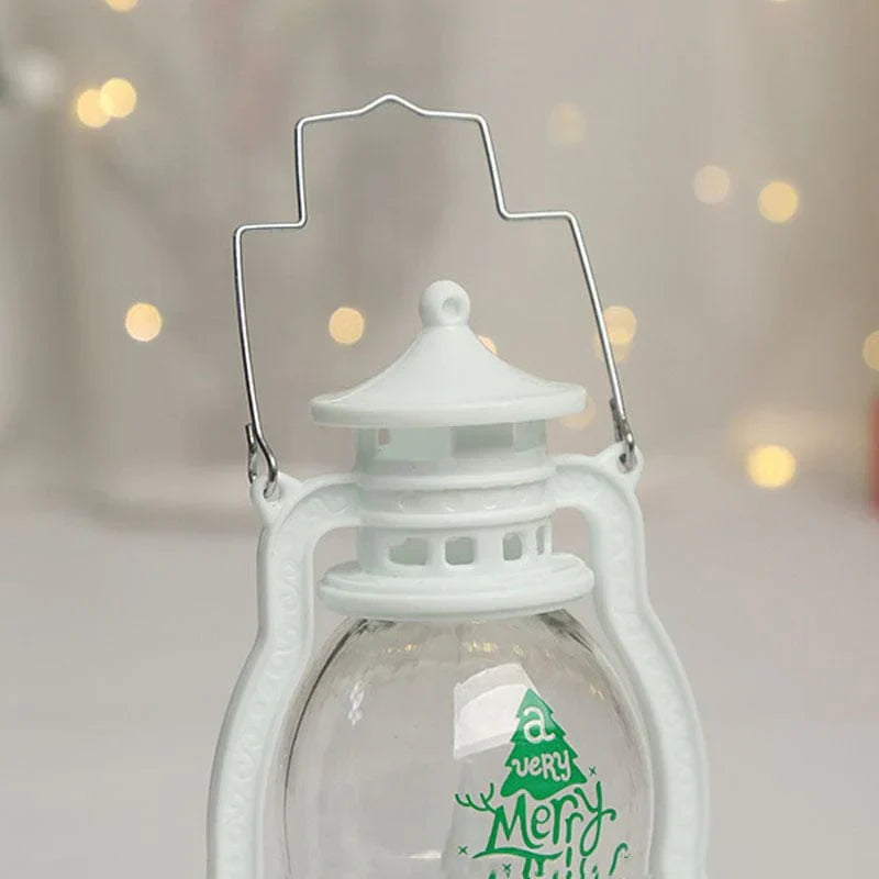 Lanterna di Natale con candele