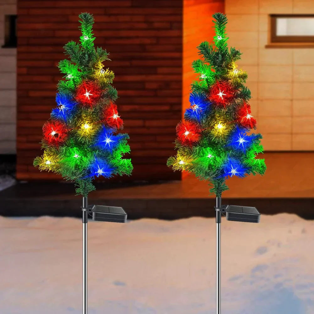 Albero di Natale Luce Solare da Giardino